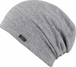 Beanie Winnipeg Hat hochwertige Longbeanie Hüte Mützen und Caps für Herren Damen und Kinder in 2 Farben, Farbe:Grey Melange (Win 02)