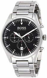 Hugo Herren Chronograph Quartz Uhr mit Edelstahl Armband 1513712
