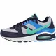 Nike Herren Air Max Command Traillaufschuhe, Mehrfarbig (Wolf Grey/Aurora Green-Blackened Blue 050), 43 EU