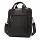 BAIGIO Schultertasche Herren Umhängetasche Leder Herrentasche Vintage Crossbody Messenger Bag Business Aktentasche für Arbeit Reise Alltagsleben