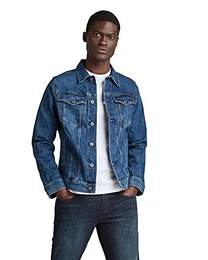 Herren 3301 Slim Jacket, Blau (faded stone D11150-C052-A951), M