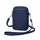 Wind Took Handy Schultertasche Kleine Damen Umhängetasche Handytasche Brieftasche Kartentasche Crossbody Bag Mini Sack, Blau