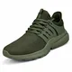 ZOCAVIA Unisex Herren Damen Turnschuhe Ultraleichte Trainings Turnschuhe Outdoor Wanderschuhe Grün 43