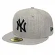 New Era Heather Gray 59Fifty Cap NY Yankees Grau, Size:7 3/4