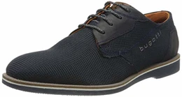 Herren 311647086900 Derbys, Blau, 43 EU