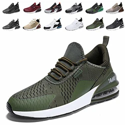 populalar Laufschuhe Turnschuhe Sportschuhe Straßenlaufschuhe Sneaker Atmungsaktiv Trainer Running Fitness Gym Outdoor Grün