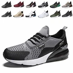 populalar Laufschuhe Turnschuhe Sportschuhe Straßenlaufschuhe Sneaker Atmungsaktiv Trainer Running Fitness Gym Outdoor Grau/Schwarz/Weiß populalar Laufschuhe Turnschuhe Sportschuhe Straßenlaufschuhe Sneaker Atmungsaktiv Trainer Running Fitness Gym Outdoor Grau/Schwarz/Weiß