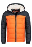 Indicode Herren Hanson Steppjacke Orangeade