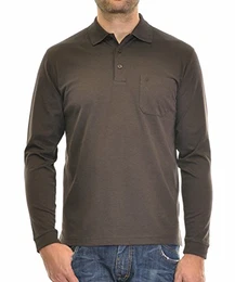 Herren-Poloshirt, Orange, M