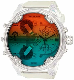Herren Analog Quarz Uhr mit Polyurethan Armband DZ7427