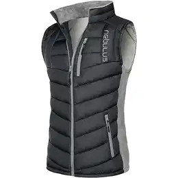 Weste REVIVAL Herren (Model: P4735 - Herren, schwarz - wild; Größe: L) FBA