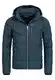 Indicode Herren Circus Steppjacke in Daunenjacken-Optik   Winterjacke Übergangsjacke Navy M
