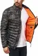 Indicode Herren Islington Steppjacke in Daunenjacken-Optik mit Stehkragen   gefütterte sportliche Übergangsjacke Moderne leichte Winterjacke modische Jacke für Männer Dired Camouflage M