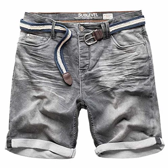 Sublevel Herren Jogg Shorts H1324Y61881KG37-32