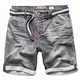Sublevel Jogg Shorts H1324Y61881KG37-32 - mit Gürtel
