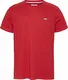 Tommy_Jeans Herren TJM Chest Logo Tee T shirt, Rot (Deep Crimson), Medium