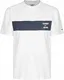 Tommy Jeans Herren TJM Chest Stripe Logo Tee Sport T Shirt, WeiÃŸ (White Ybr), Medium