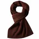 DOVAVA Herren Schal Braun,30% Merinowolle Herrenschal Winter,Weiche Warm Kaschmir Schal in 4 Farbe(Mit Geschenkbox) (Brown)