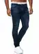 Code47 Designer Herren Jeans Hose Regular Skinny Fit Jeanshose Basic Stretch 607 Deep Blue Used 31/32