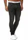 Code47 Designer Herren Jeans Hose Regular Skinny Fit Jeanshose Basic Stretch 605 Deep Grey Used 32/32