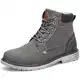Mishansha Winterschuhe Herren Schneestiefel Wasserdicht Boots Winter Outdoor Wandern Stiefel Männer Flache Arbeitsstiefel Grau Gr.42