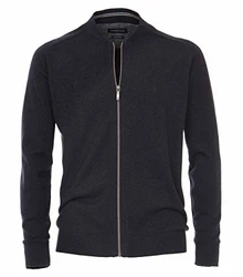 CASAMODA Strickjacke Uni Dunkelblau