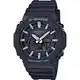 Casio Unisex Analog – Digital Quarz Uhr mit Kautschuk Armband GA-2100-1AER