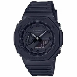 Unisex Analog – Digital Quarz Uhr mit Kautschuk Armband GA-2100-1A1ER