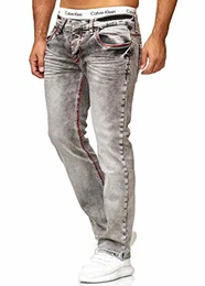 Herren Jeans Denim Slim Fit Used Design Modell 5172 32