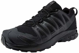 Herren XA PRO 3D V8, Leichte Schuhe für Trail Running und Wandern,Schwarz (Black/Black/Black),48 EU