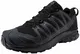 Salomon Herren XA PRO 3D V8, Leichte Schuhe für Trail Running und Wandern,Schwarz (Black/Black/Black),48 EU