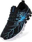 BRONAX Herren Sportschuhe Sneaker Turnschuhe Schwarz/Blau