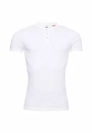 Herren Heritage Henley T-Shirt mit kurzen Ärmeln Optik M