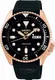 Seiko 5 Specialist Herren-Uhr Edelstahl mit Band aus Leder und Silikon SRPD76K1