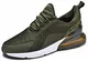 Solshine Unisex-Erwachsene Mesh Laufschuhe Air Sportschuhe 801 Grün 43 EU