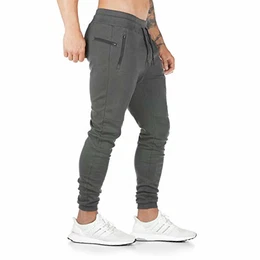 Herren Jogginghose Sporthose Baumwolle Fitness Slim Fit Hose Freizeithose Joggers Streetwear (Grau,Medium)