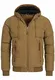 Indicode Herren Adeline Winterjacke m. Kapuze (Teddyfutter)  Steppjacke Herrenjacke Cub M