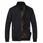 YOUTHUP Herren Langarm Jacke für Business Freizeit (1601) Blau