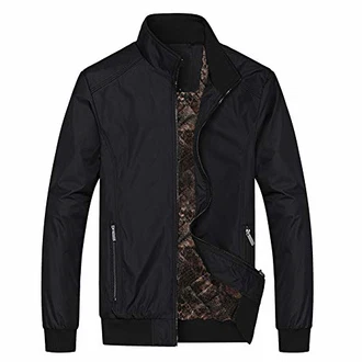 YOUTHUP Herren Langarm Jacke für Business Freizeit (1601) Blau YOUTHUP Herren Langarm Jacke für Business Freizeit (1601) Blau