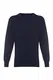 Lona Scott Kaschmir Pullover Herren, V Ausschnitt Marine S