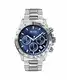 Hugo Boss Herren Chronograph Quartz Uhr mit Edelstahl Armband 1513755