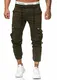 Code47 Herren Jogg Chinos Stoffhose Chinohose Sport Modell 3299 Grün 30