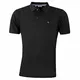 Calvin Klein Herren Campus 3 Knopf Kragen-Polo-Hemd - Schwarz M