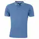 Calvin Klein Herren Campus 3 Knopf Kragen Polo Hemd - Denim Blau - S
