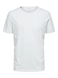 16071775 SLHMORGAN SS O-Neck Tee W NOOS, 179651BRIGHT White, M
