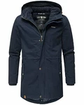 Navahoo Herren Winterjacke Parka Jacke B662 Navy (B662)