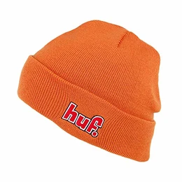 HUF 1993 Logo Beanie Mütze - Verbranntes Orange - One Size