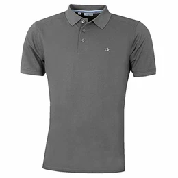 Herren Campus 3 Knopf Kragen-Polo-Hemd - Slate - M