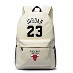Michael Jordan Rucksäcke Schultaschen Studentenreisetaschen Laptop-Rucksack 23 Khaki