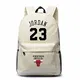 Michael Jordan 23 Rucksäcke Schultaschen Rucksäcke Schultaschen Studentenreisetaschen Laptop-Rucksack (Color : Khaki)